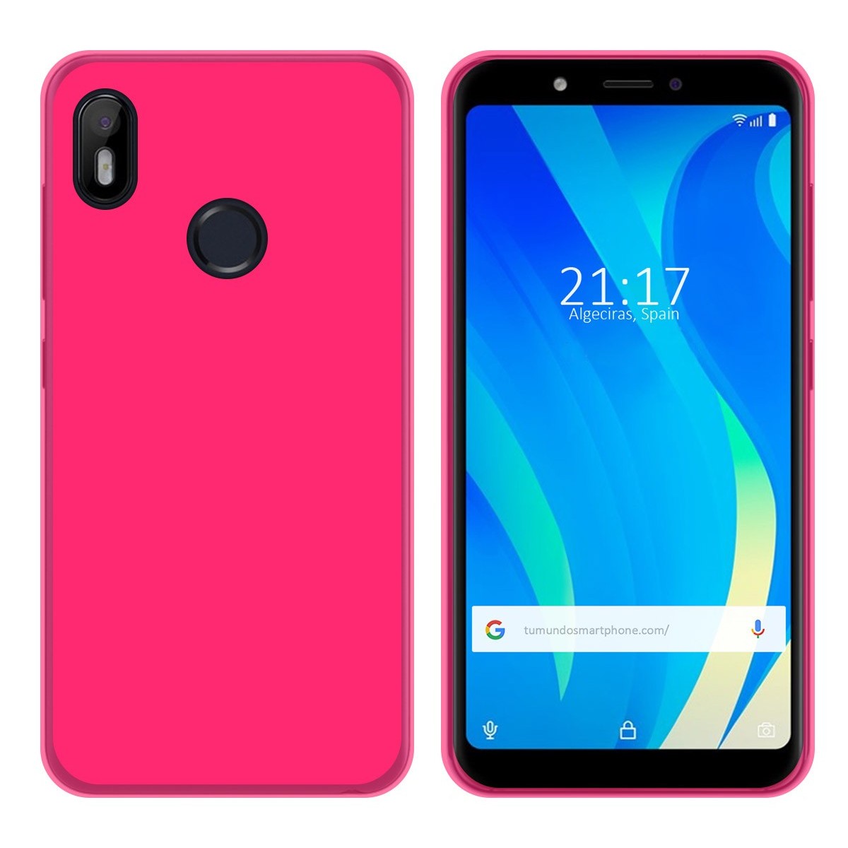 Funda Gel Tpu para Vsmart Joy 1 Color Rosa