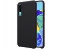 Funda Silicona Líquida Ultra Suave para Huawei P30 color Negra