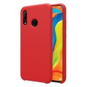 Funda Silicona Líquida Ultra Suave para Huawei P30 Lite color Roja