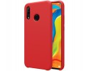 Funda Silicona Líquida Ultra Suave para Huawei P30 Lite color Roja