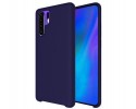 Funda Silicona Líquida Ultra Suave para Huawei P30 Pro color Azul oscura