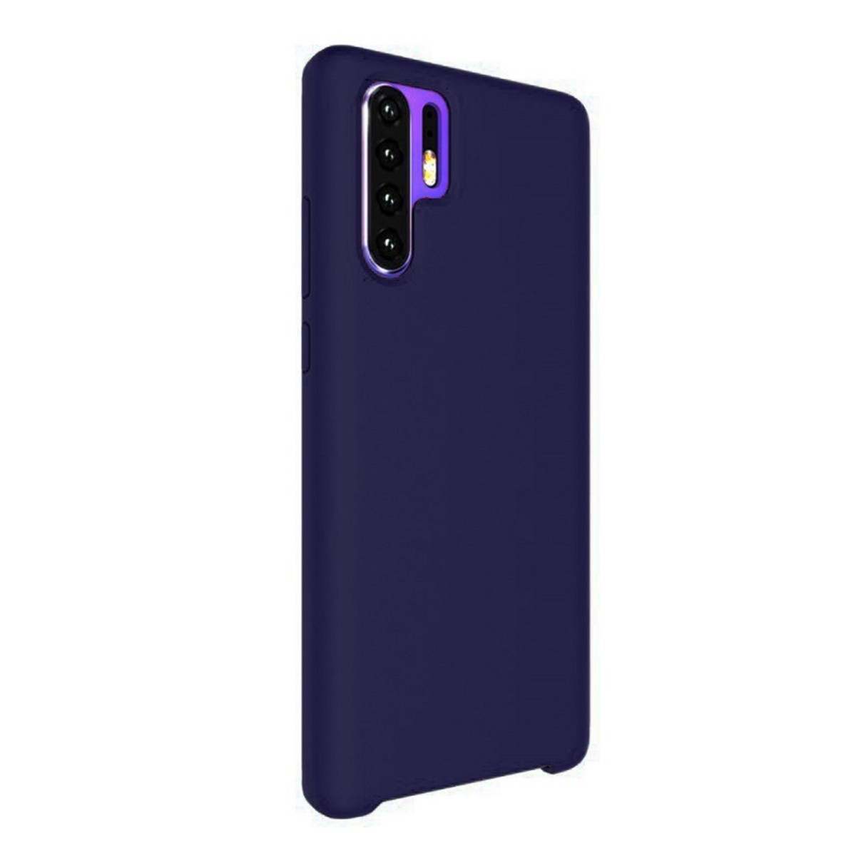 Funda Silicona Líquida Ultra Suave para Huawei P30 Pro color Azul oscura