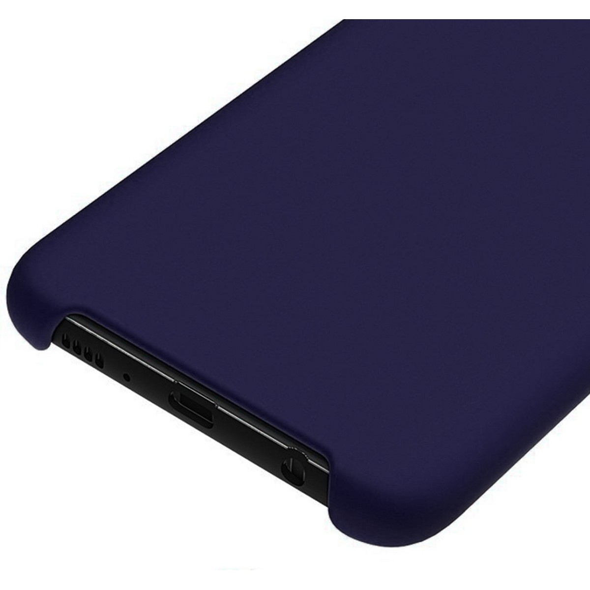 Funda Silicona Líquida Ultra Suave para Huawei P30 Pro color Azul oscura