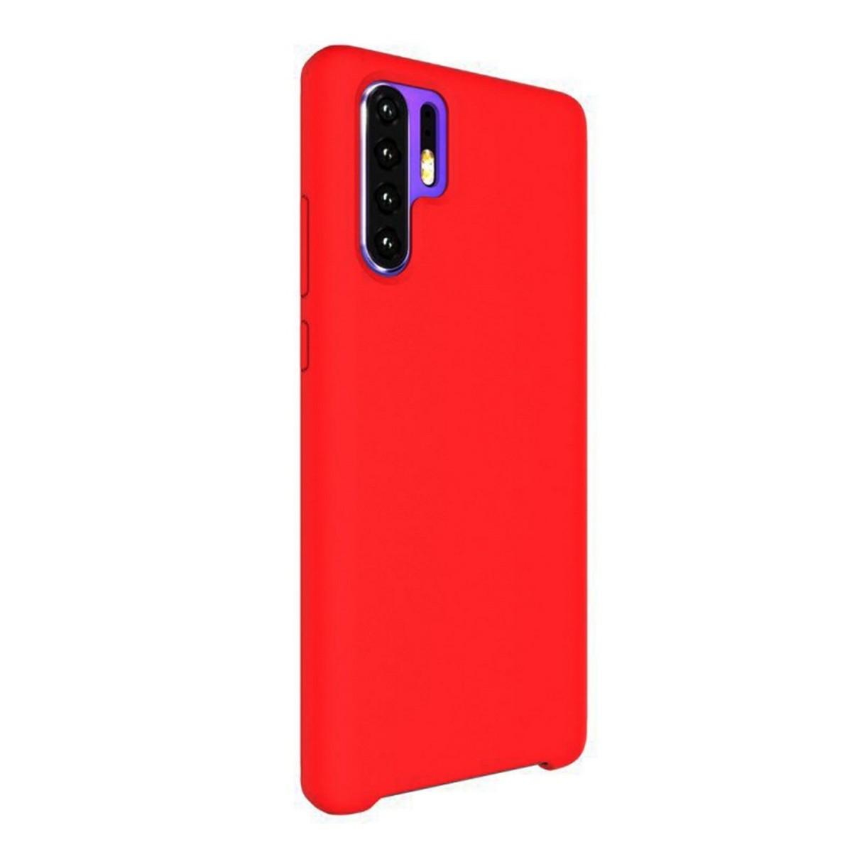 Funda Silicona Líquida Ultra Suave para Huawei P30 Pro color Roja