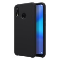 Funda Silicona Líquida Ultra Suave para Huawei Y7 2019 color Negra