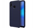 Funda Silicona Líquida Ultra Suave para Huawei Y7 2019 color Azul oscura