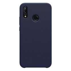 Funda Silicona Líquida Ultra Suave para Huawei Y7 2019 color Azul oscura 2