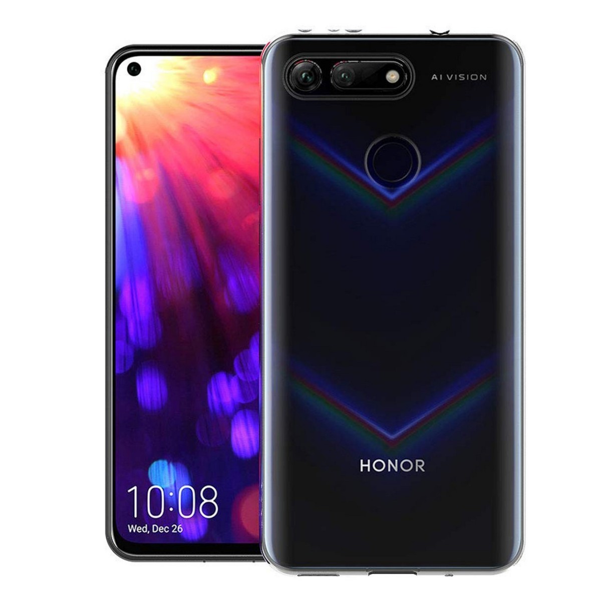 Funda Gel Tpu Fina Ultra-Thin 0,5mm Transparente para Huawei Honor View 20