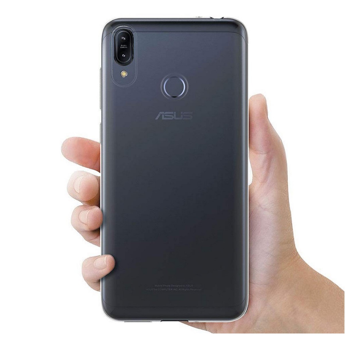 Funda Gel Tpu Fina Ultra-Thin 0,5mm Transparente para Asus Zenfone Max (M2)