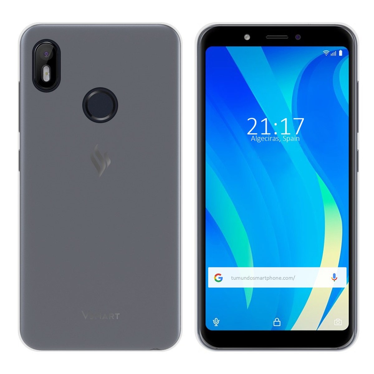 Funda Gel Tpu Fina Ultra-Thin 0,5mm Transparente para Vsmart Joy 1