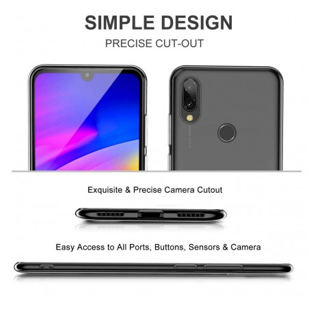 Funda Gel Tpu Fina Ultra-Thin 0,5mm Transparente para Xiaomi Redmi 7