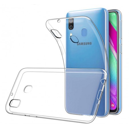Funda Gel Tpu Fina Ultra-Thin 0,5mm Transparente para Samsung Galaxy A40