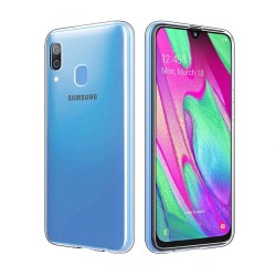 Funda Gel Tpu Fina Ultra-Thin 0,5mm Transparente para Samsung Galaxy A40 2