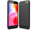 Funda Gel Tpu Tipo Carbon Negra para Xiaomi Redmi Go