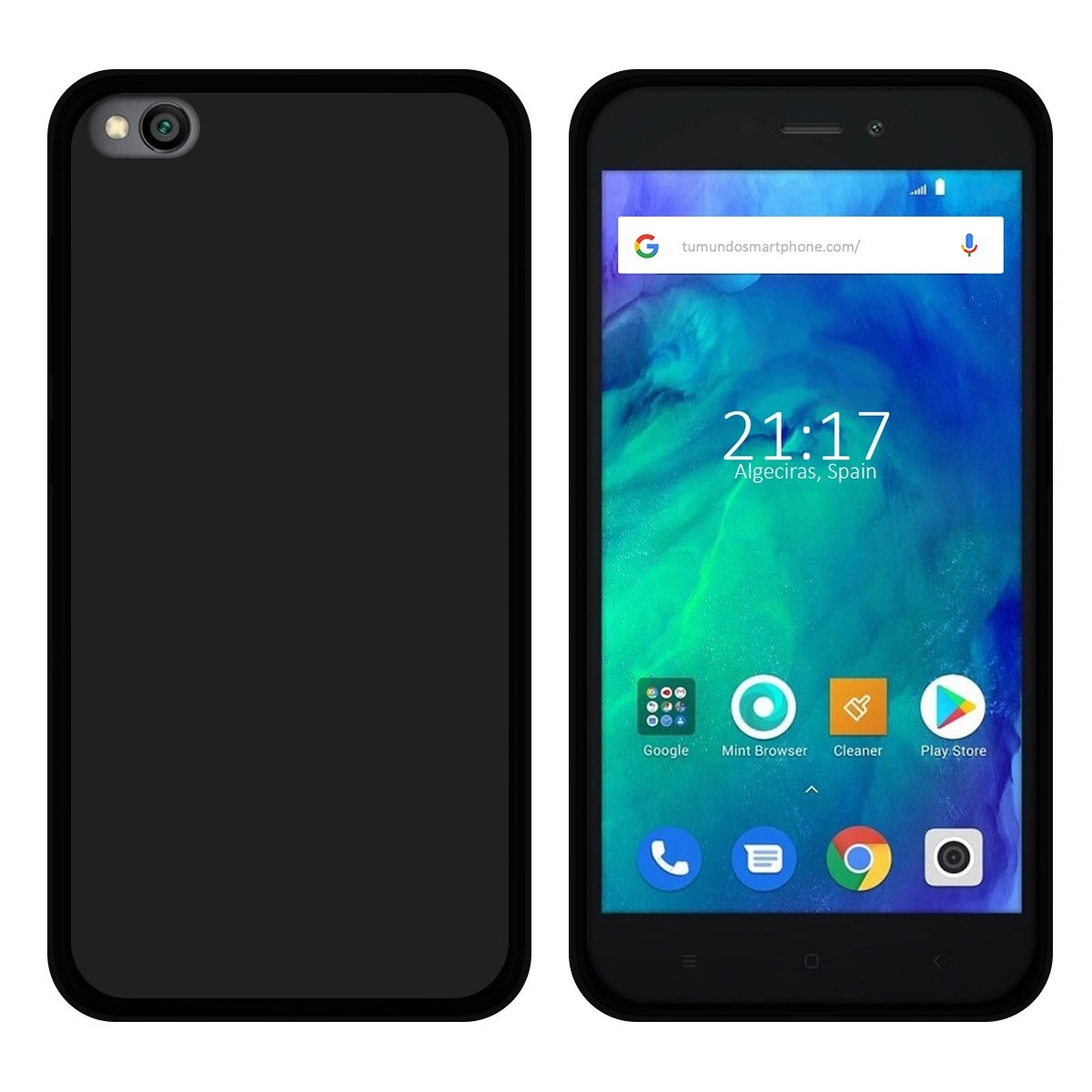 Funda Gel Tpu para Xiaomi Redmi Go Color Negra
