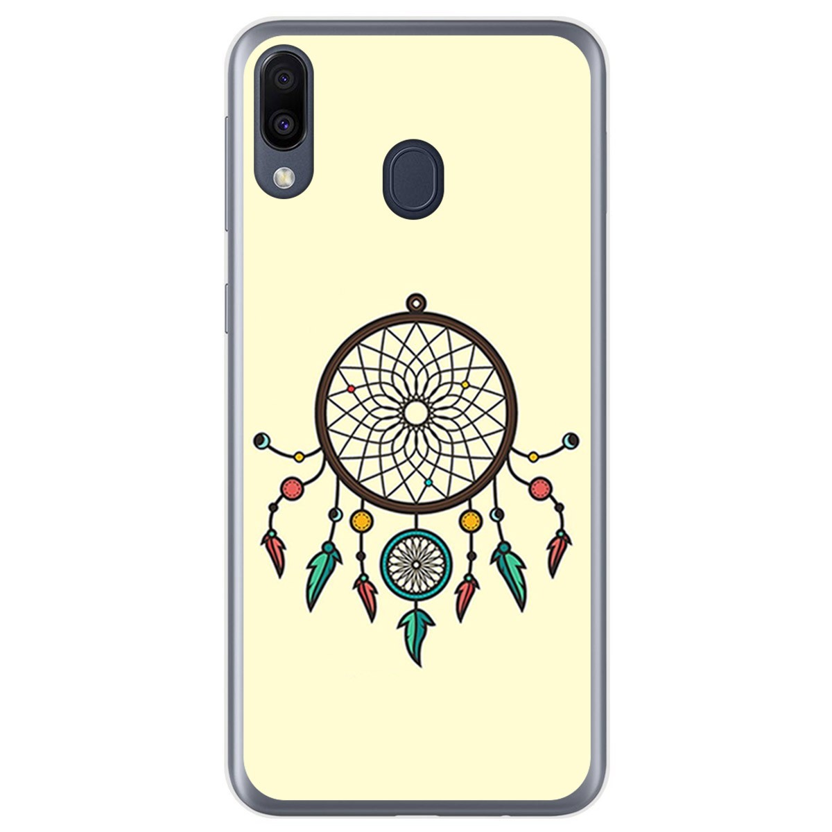 Funda Gel Tpu para Samsung Galaxy M20 diseño Atrapasueños Dibujos