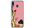 Funda Gel Tpu para Samsung Galaxy M20 diseño Brochas Dibujos