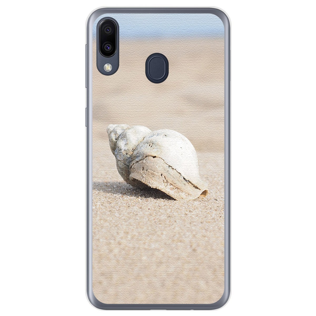 Funda Gel Tpu para Samsung Galaxy M20 diseño Concha Dibujos