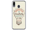 Funda Gel Tpu para Samsung Galaxy M20 diseño Creativity Dibujos