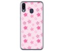 Funda Gel Tpu para Samsung Galaxy M20 diseño Flores Dibujos