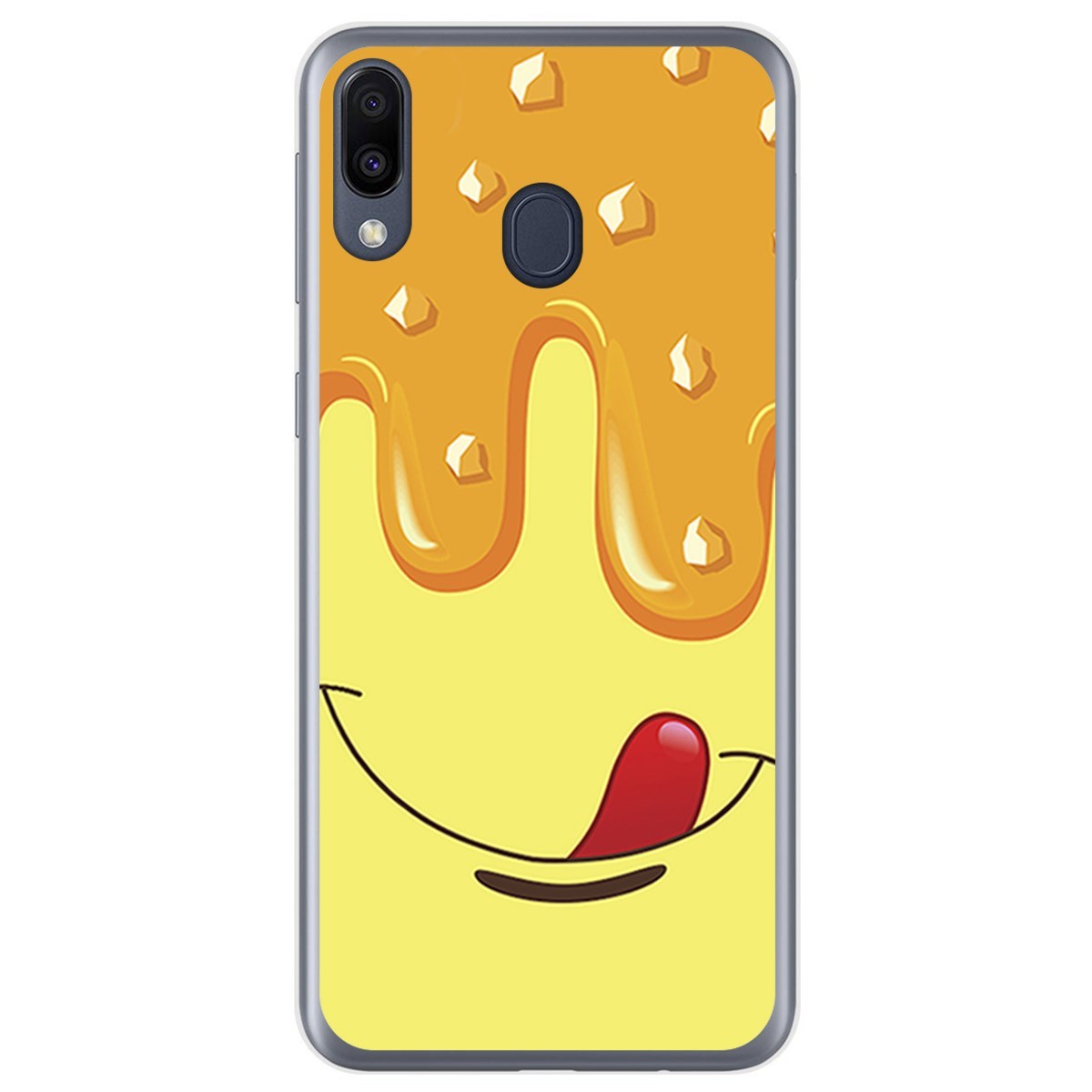 Funda Gel Tpu para Samsung Galaxy M20 diseño Helado Vainilla Dibujos