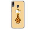Funda Gel Tpu para Samsung Galaxy M20 diseño Jirafa Dibujos