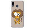 Funda Gel Tpu para Samsung Galaxy M20 diseño Leon Dibujos