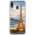 Funda Gel Tpu para Samsung Galaxy M20 diseño Paris Dibujos