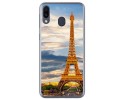 Funda Gel Tpu para Samsung Galaxy M20 diseño Paris Dibujos