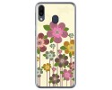 Funda Gel Tpu para Samsung Galaxy M20 diseño Primavera En Flor Dibujos