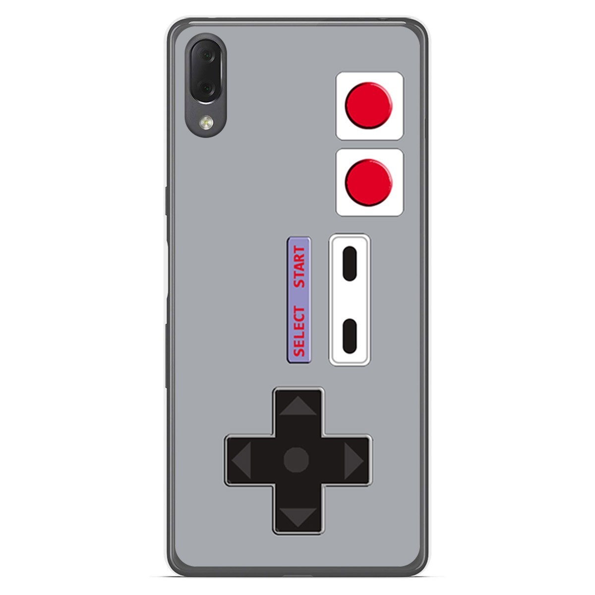 Funda Gel Tpu para Sony Xperia L3 diseño Consola Dibujos