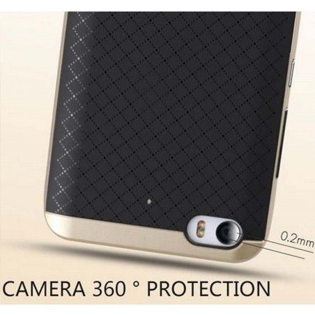 Funda Tipo Neo Hybrid (Pc+Tpu) Negra / Dorada para Xiaomi Mi 5S