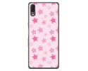 Funda Gel Tpu para Sony Xperia L3 diseño Flores Dibujos