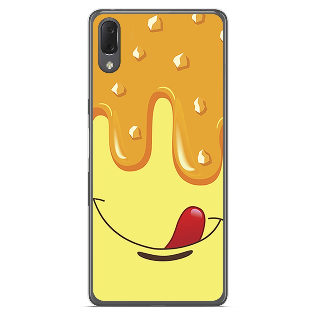 Funda Gel Tpu para Sony Xperia L3 diseño Helado Vainilla Dibujos