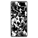 Funda Gel Tpu para Sony Xperia L3 diseño Snow Camuflaje Dibujos