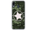 Funda Gel Tpu para Samsung Galaxy M20 diseño Camuflaje 01 Dibujos