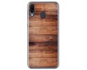 Funda Gel Tpu para Samsung Galaxy M20 diseño Madera 02 Dibujos