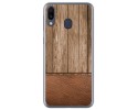 Funda Gel Tpu para Samsung Galaxy M20 diseño Madera 09 Dibujos