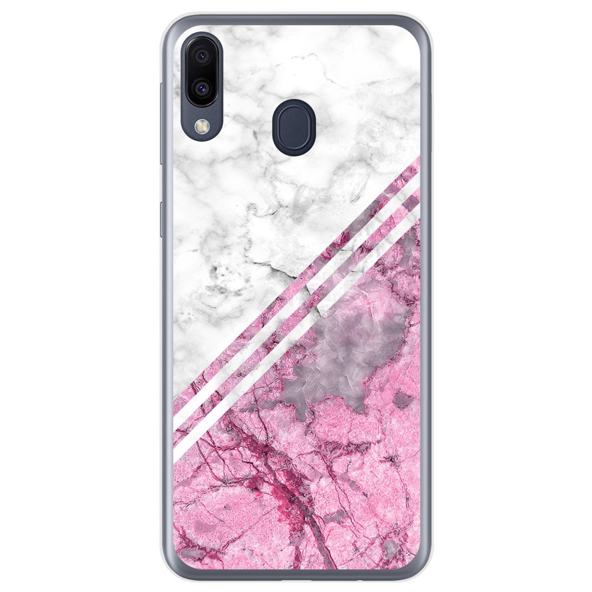 Funda Gel Tpu para Samsung Galaxy M20 diseño Mármol 03 Dibujos