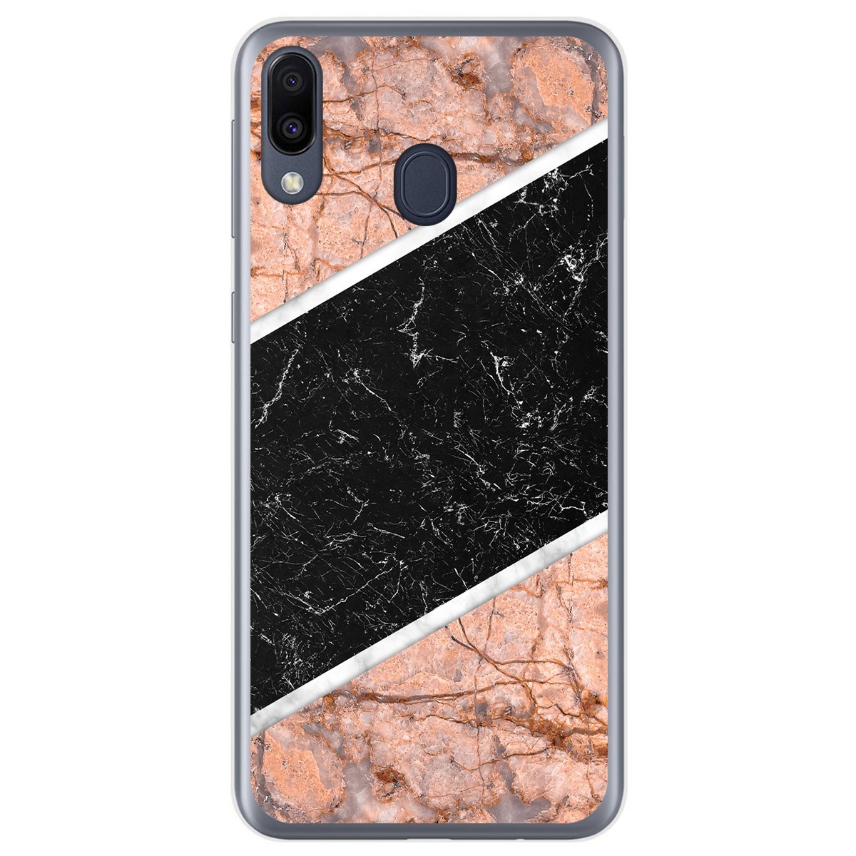 Funda Gel Tpu para Samsung Galaxy M20 diseño Mármol 07 Dibujos