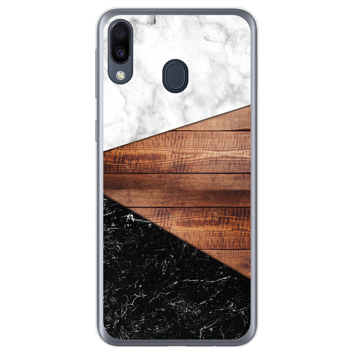 Funda Gel Tpu para Samsung Galaxy M20 diseño Mármol 11 Dibujos