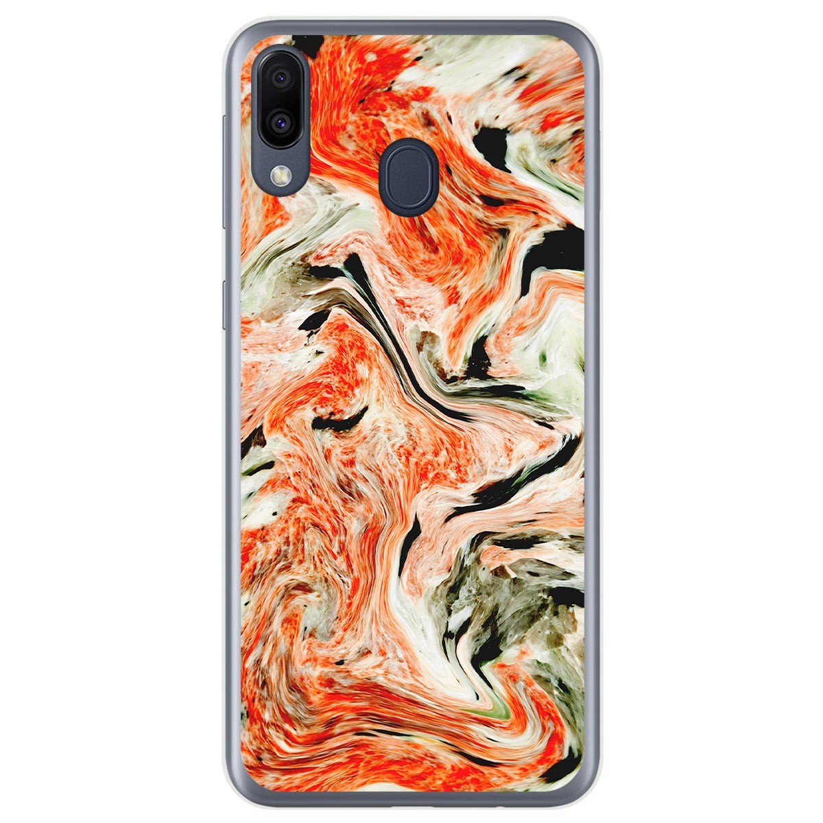 Funda Gel Tpu para Samsung Galaxy M20 diseño Mármol 12 Dibujos