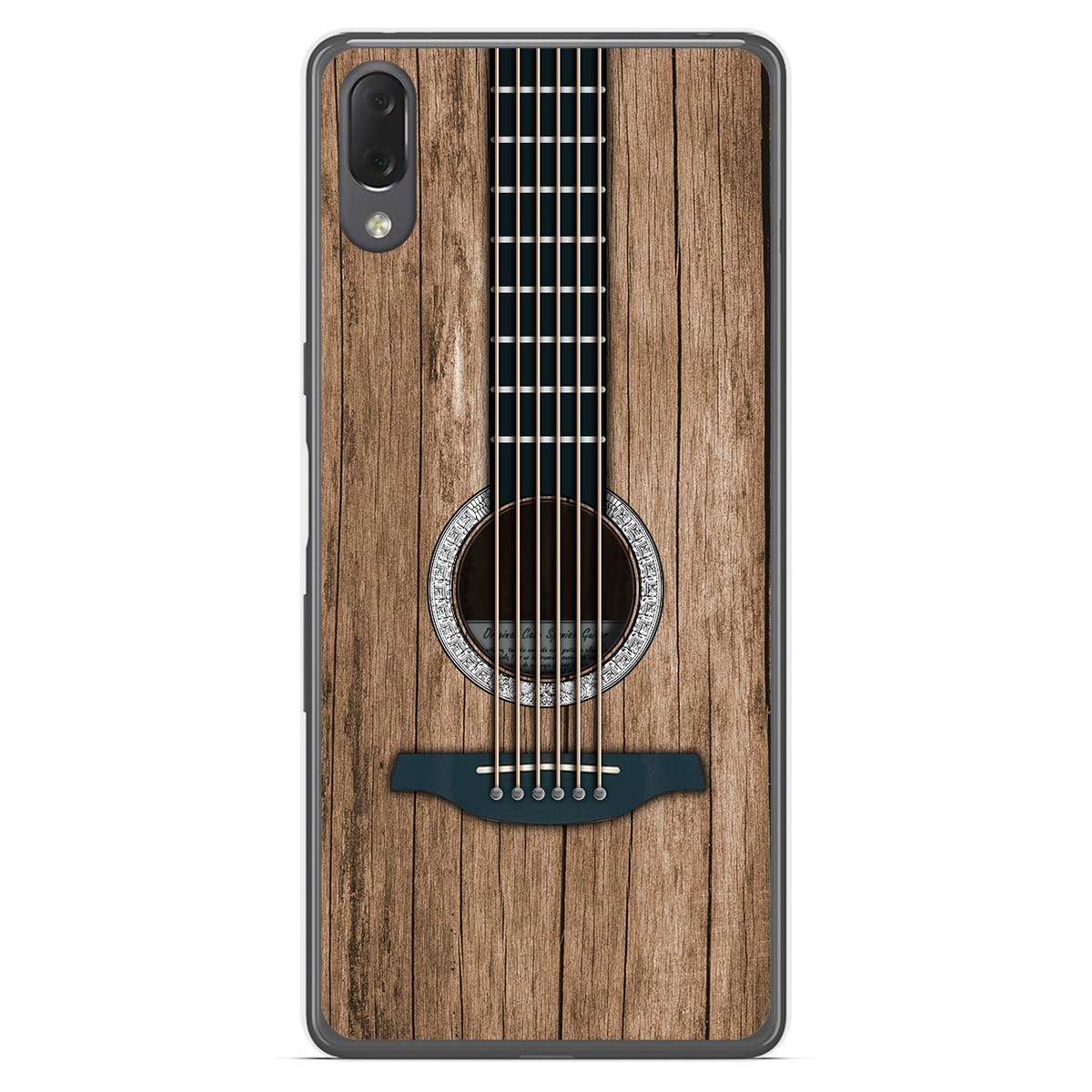 Funda Gel Tpu para Sony Xperia L3 diseño Madera 11 Dibujos