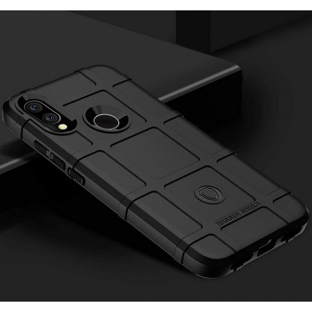 Funda Armor Rugged Shield Antigolpes para Xiaomi Redmi 7 color Negra
