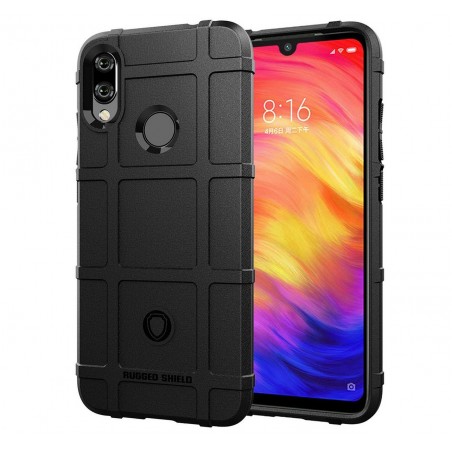 Funda Armor Rugged Shield Antigolpes para Xiaomi Redmi Note 7 color Negra