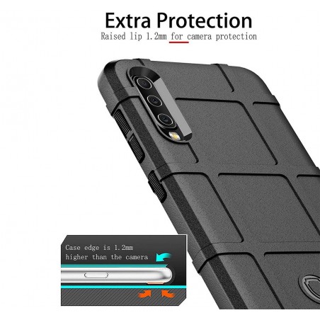 Funda Armor Rugged Shield Antigolpes para Samsung Galaxy A50 / A50s / A30s color Negra