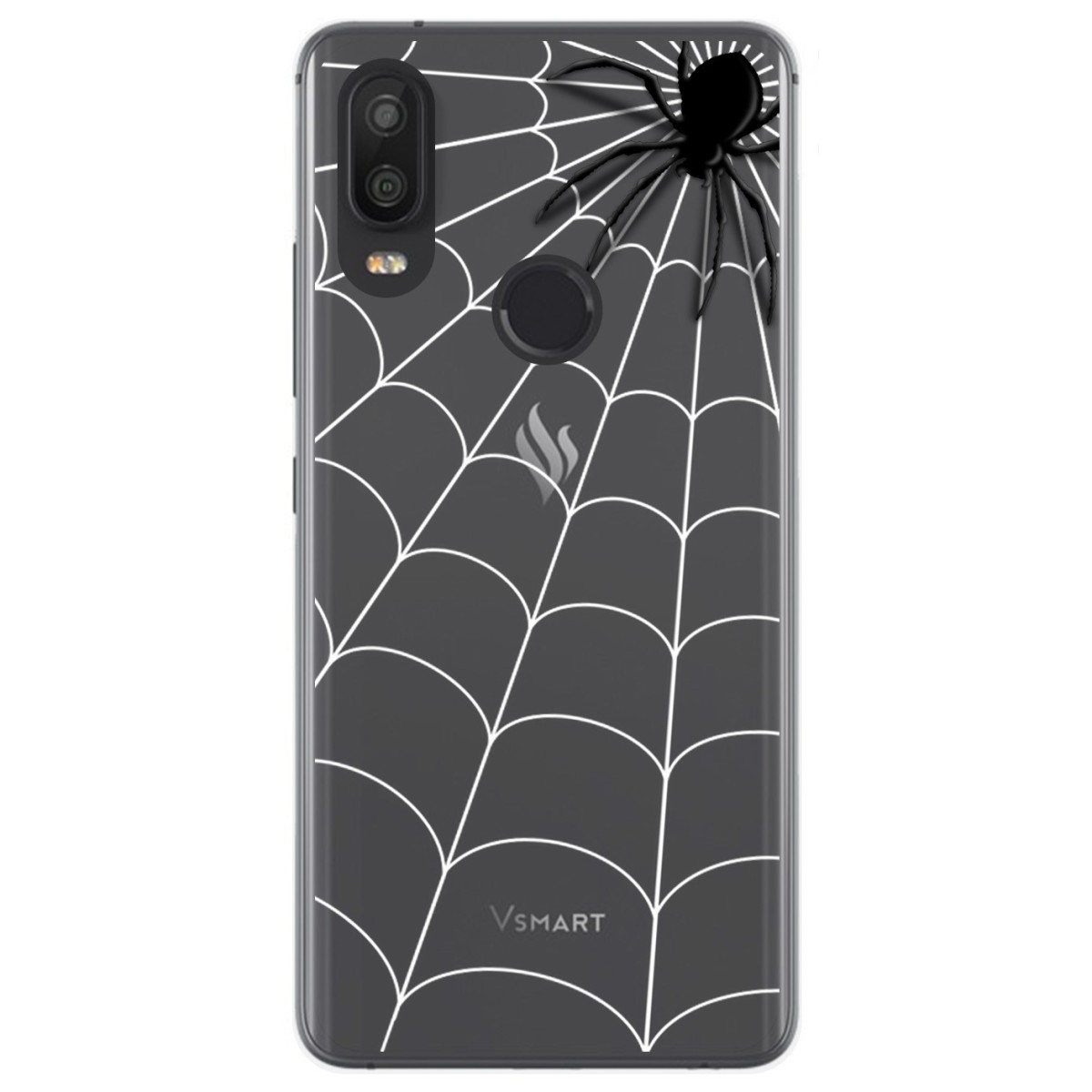 Funda Gel Transparente para VSmart Active 1 diseño Araña Dibujos