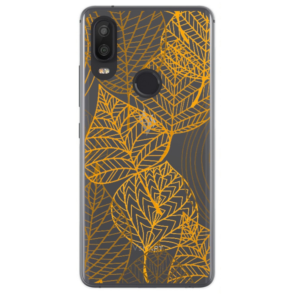 Funda Gel Transparente para VSmart Active 1 diseño Hojas Dibujos