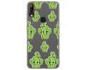 Funda Gel Transparente para Vsmart Active 1+ Plus diseño Cactus Dibujos