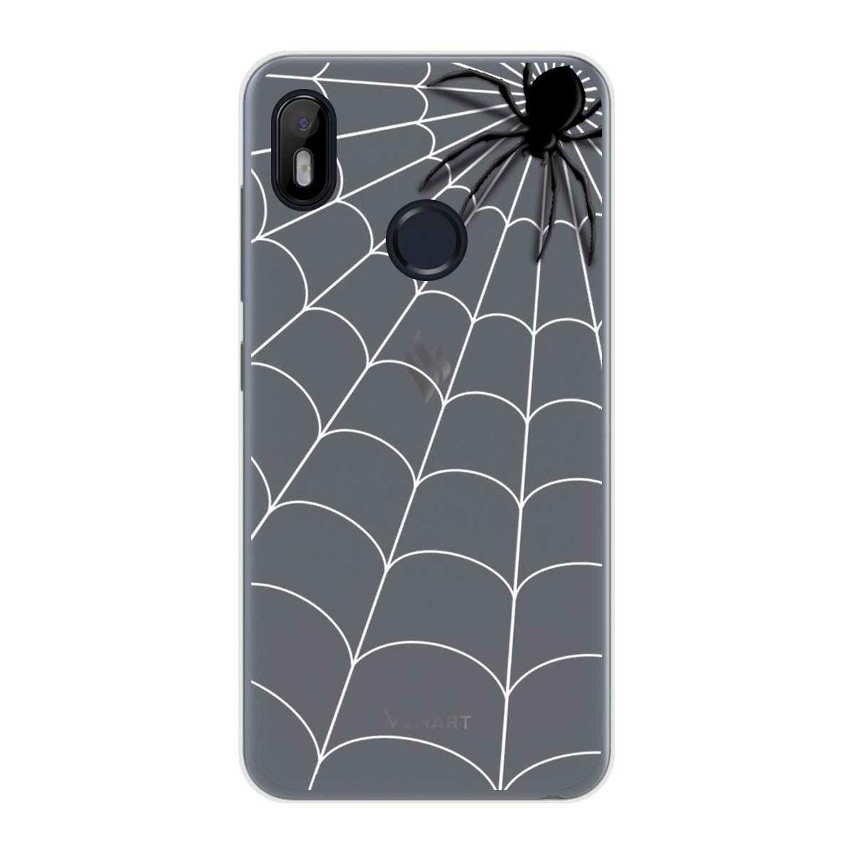 Funda Gel Transparente para VSmart Joy 1 diseño Araña Dibujos